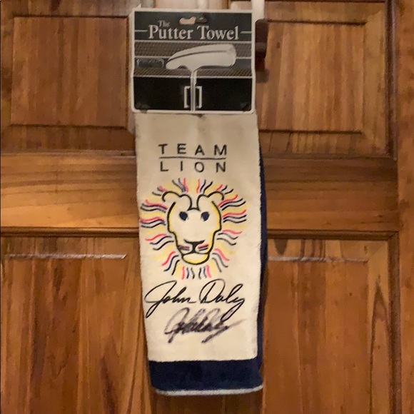 John Daly Other - John Daly Signed putter towel